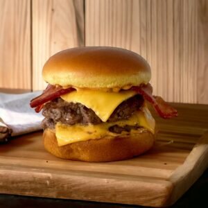 doble chipotle con papas y soda